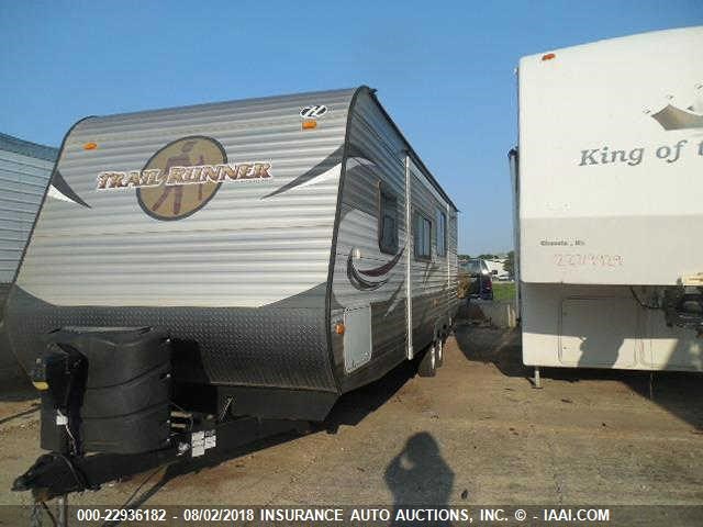 5SFEB3025FE287315 - 2015 HEARTLAND TRAIL RUNNER  TAN photo 2