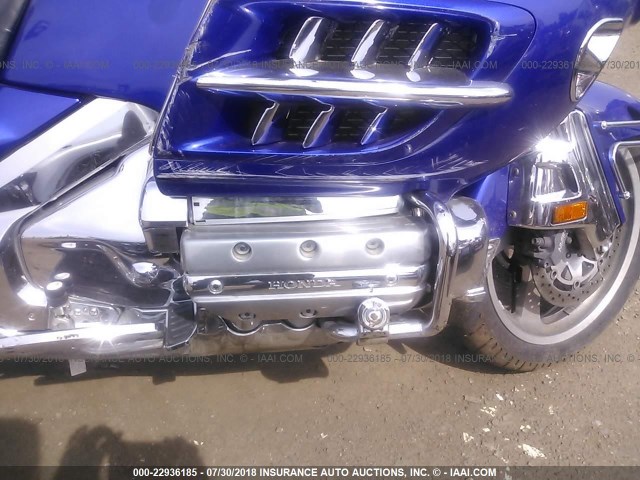 1HFSC47045A403256 - 2005 HONDA GL1800 BLUE photo 9