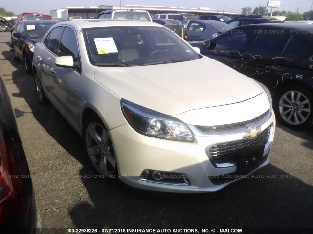 1G11J5SX6EF227599 - 2014 CHEVROLET MALIBU LTZ თეთრი ფოტო 1