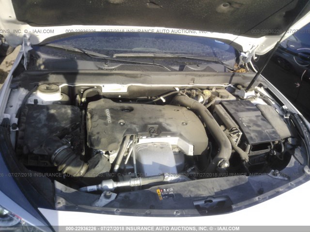 1G11J5SX6EF227599 - 2014 CHEVROLET MALIBU LTZ თეთრი ფოტო 10