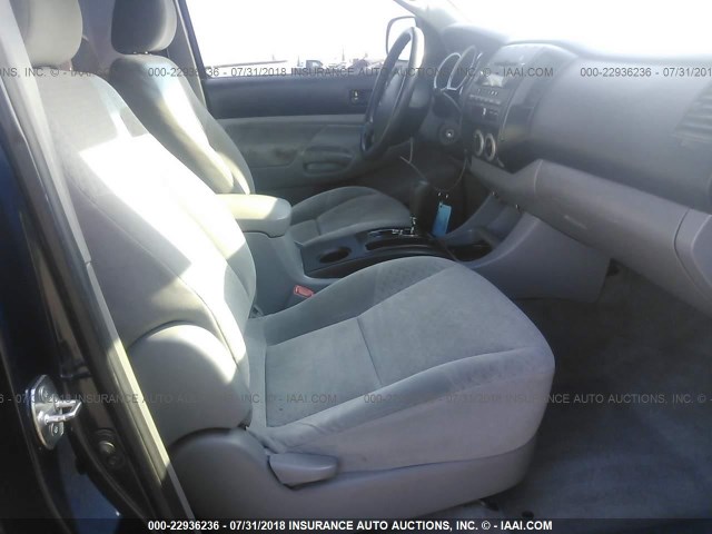 3TMJU62N68M062029 - 2008 TOYOTA TACOMA DOUBLE CAB PRERUNNER BLUE photo 5