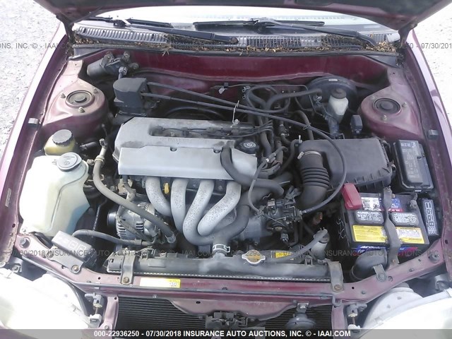 2T1BR18E0WC077566 - 1998 TOYOTA COROLLA VE/CE/LE 红色 照片 10