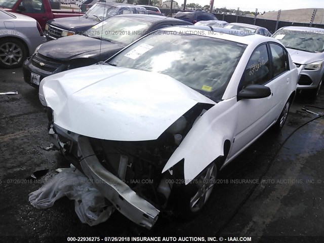 1G8AJ58F17Z209190 - 2007 SATURN ION LEVEL 2 白色 照片 2