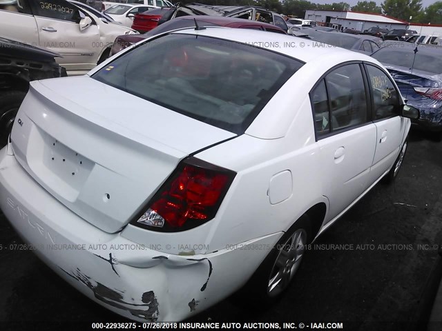 1G8AJ58F17Z209190 - 2007 SATURN ION LEVEL 2 白色 照片 4