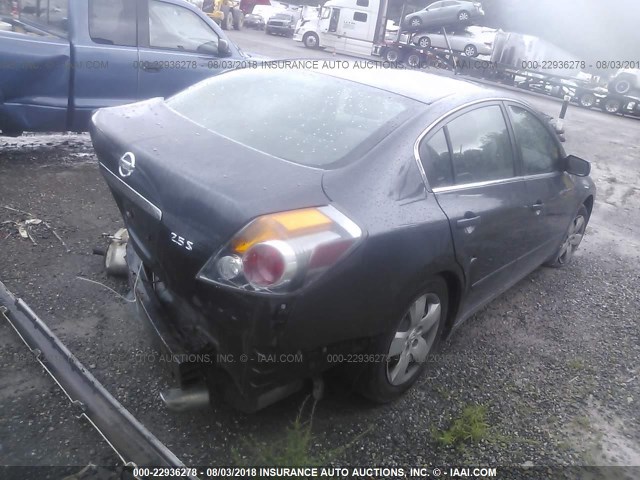 1N4AL21EX7N449514 - 2007 NISSAN ALTIMA 2.5/2.5S GRAY photo 4