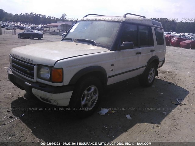 SALTY12481A704429 - 2001 LAND ROVER DISCOVERY II SE WHITE photo 2