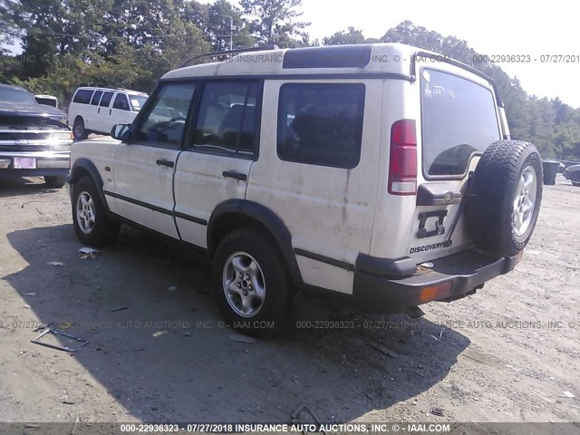 SALTY12481A704429 - 2001 LAND ROVER DISCOVERY II SE WHITE photo 3