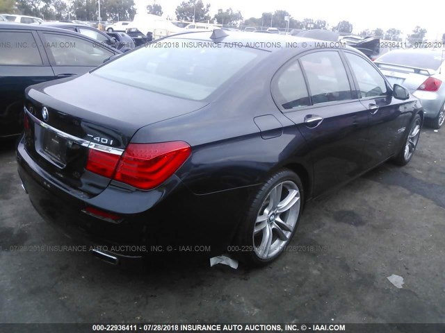 WBAKA4C54BC392368 - 2011 BMW 740 I BLACK photo 4