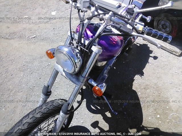 JS1NP41A582100265 - 2008 SUZUKI LS650 PURPLE photo 5