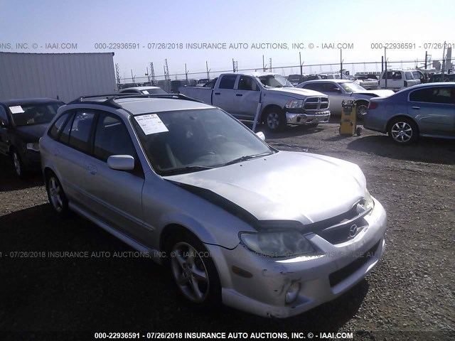 JM1BJ245121526111 - 2002 MAZDA PROTEGE PR5 银色 照片 1