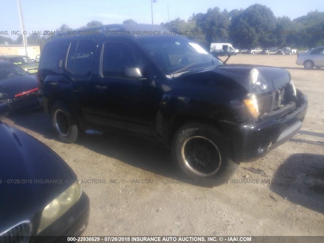 5N1AN08W08C502947 - 2008 NISSAN XTERRA OFF ROAD/S/SE BLACK photo 1