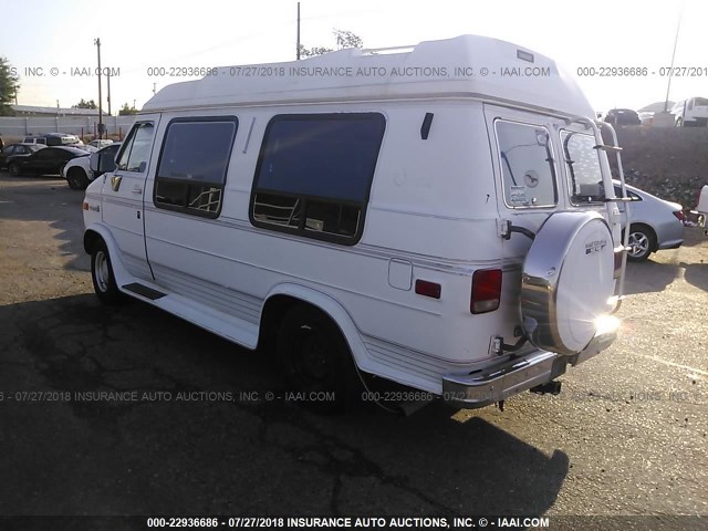 1GDEG25K6N7500780 - 1992 GMC RALLY WAGON / VAN G2500 WHITE photo 3