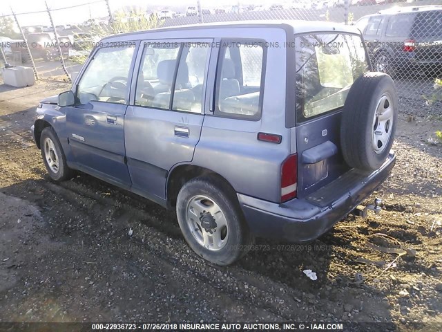 2CNBE1365T6919662 - 1996 GEO TRACKER BLUE photo 3