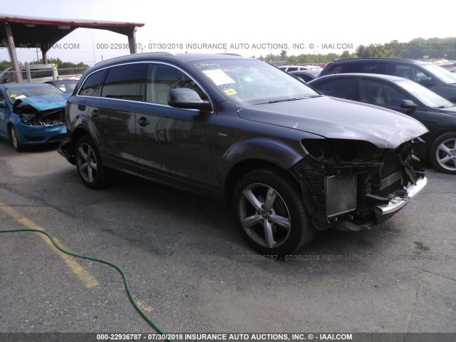 WA1DGAFE8DD015988 - 2013 AUDI Q7 PRESTIGE GRAY photo 1