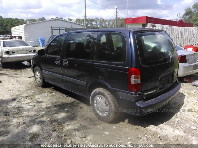 1GNDU23EX2D162956 - 2002 CHEVROLET VENTURE ECONOMY BLUE photo 3