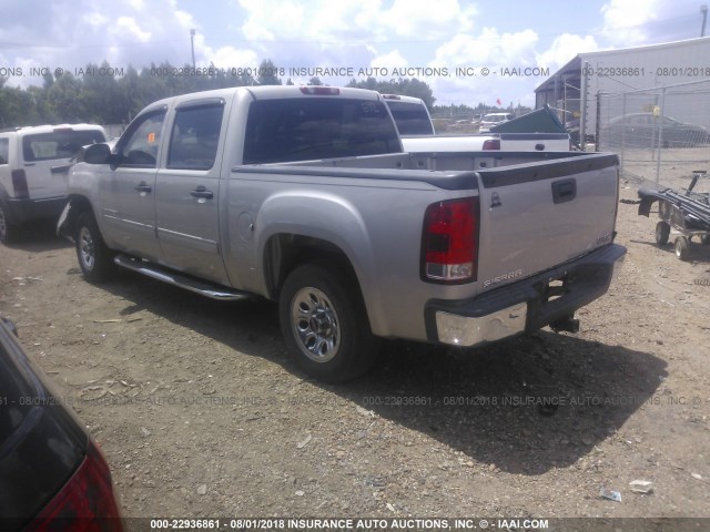 3GTEC13C38G223231 - 2008 GMC SIERRA C1500 BEIGE photo 3