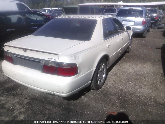 1G6KY54992U123463 - 2002 CADILLAC SEVILLE STS Champagne photo 4