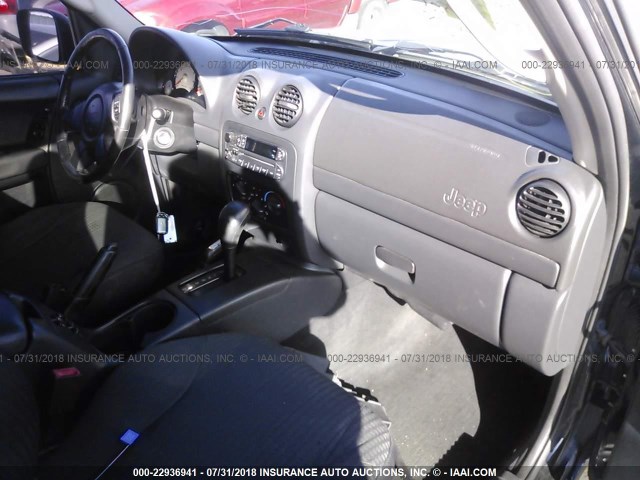 1J4GL48K83W503841 - 2003 JEEP LIBERTY SPORT/FREEDOM შავი ფოტო 5