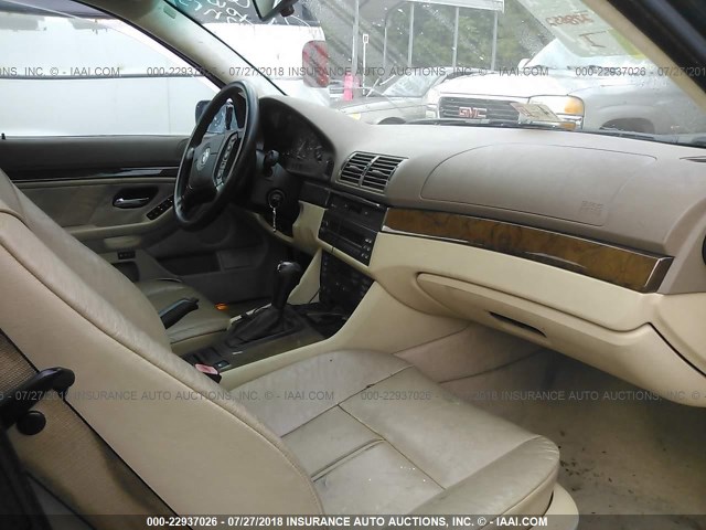 WBADN634X1GM71177 - 2001 BMW 540 I AUTOMATIC Yeşil fotoğraf 5