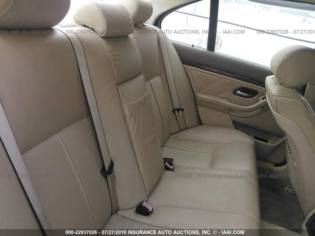 WBADN634X1GM71177 - 2001 BMW 540 I AUTOMATIC Yeşil fotoğraf 8