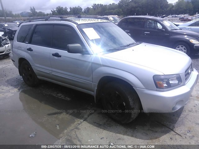 JF1SG65673H717494 - 2003 SUBARU FORESTER 2.5XS ვერცხლისფერი ფოტო 1