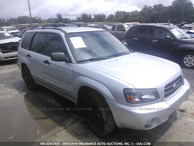 JF1SG65673H717494 - 2003 SUBARU FORESTER 2.5XS ვერცხლისფერი ფოტო 6