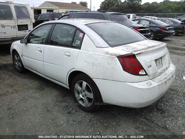 1G8AL52F33Z113820 - 2003 SATURN ION LEVEL 3 WHITE photo 3