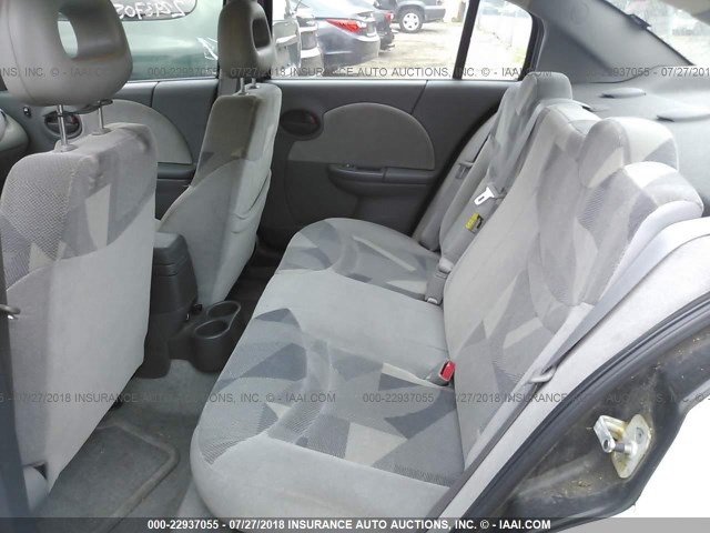 1G8AL52F33Z113820 - 2003 SATURN ION LEVEL 3 WHITE photo 8