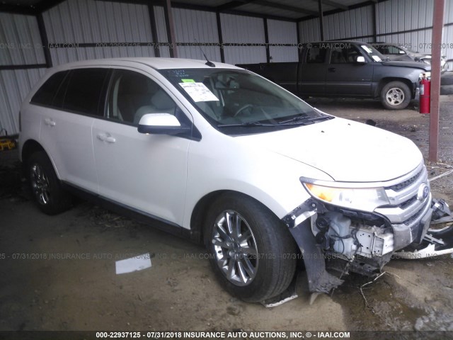 2FMDK3KC4BBB35693 - 2011 FORD EDGE LIMITED WHITE photo 1