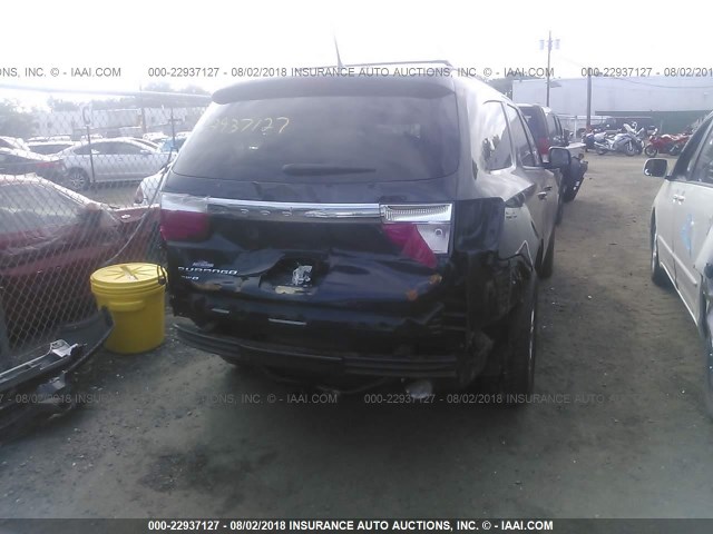 1C4RDJAG7CC112701 - 2012 DODGE DURANGO SXT BLACK photo 6