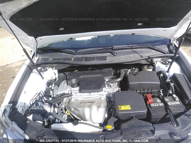 4T4BF1FK8ER351794 - 2014 TOYOTA CAMRY L/SE/LE/XLE 白色 照片 10