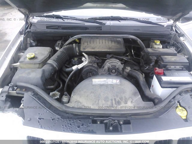 1J4GR48K16C344780 - 2006 JEEP GRAND CHEROKEE LAREDO/COLUMBIA/FREEDOM 银色 照片 10