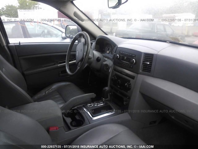 1J4GR48K16C344780 - 2006 JEEP GRAND CHEROKEE LAREDO/COLUMBIA/FREEDOM 银色 照片 5