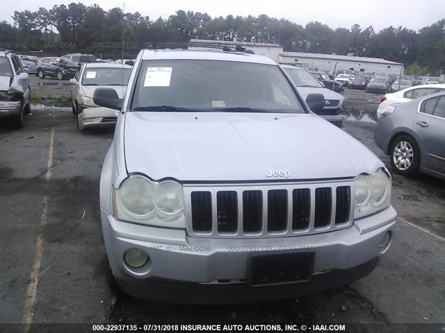 1J4GR48K16C344780 - 2006 JEEP GRAND CHEROKEE LAREDO/COLUMBIA/FREEDOM 银色 照片 6