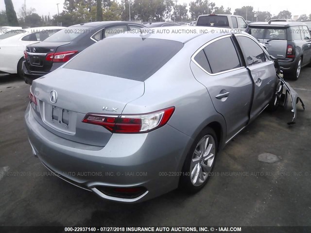 19UDE2F39HA000957 - 2017 ACURA ILX WATCH PLUS SILVER photo 4