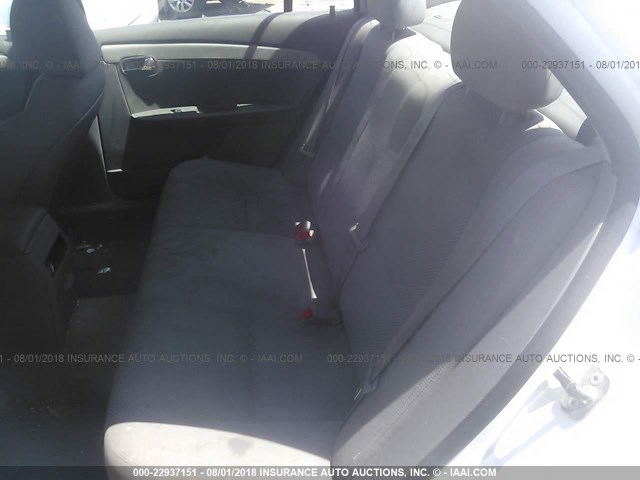1G1ZA5EUXCF389477 - 2012 CHEVROLET MALIBU LS თეთრი ფოტო 8