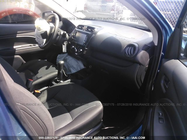 ML32F3FJ3JHF08156 - 2018 MITSUBISHI MIRAGE G4 ES Mavi foto 5