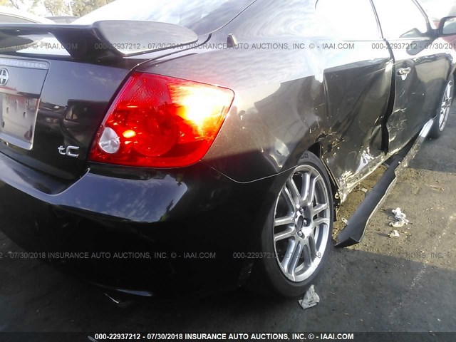 JTKDE167170162879 - 2007 TOYOTA SCION TC 黑色 照片 6