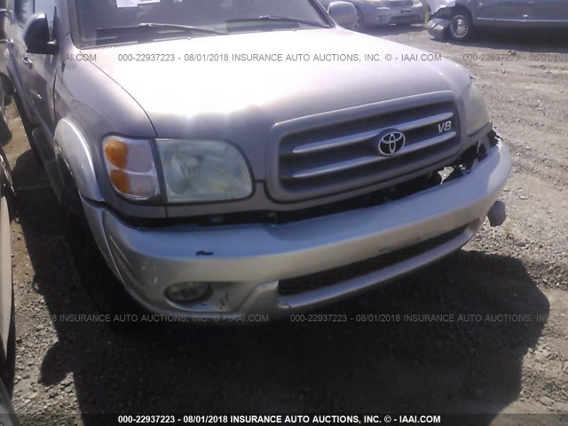 5TDBT48A92S060525 - 2002 TOYOTA SEQUOIA LIMITED SILVER photo 1