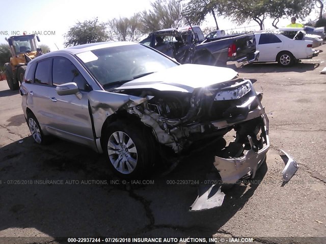 5J8TB2H20CA001562 - 2012 ACURA RDX SILVER photo 1