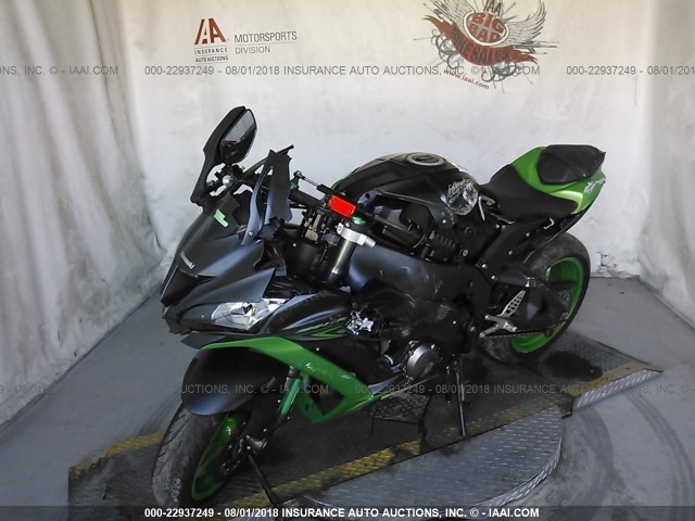 JKAZXCR11GA001253 - 2016 KAWASAKI ZX1000 R BLACK photo 2