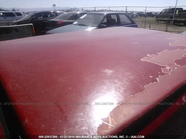 1B7FL26X2PS204265 - 1993 DODGE DAKOTA RED photo 8