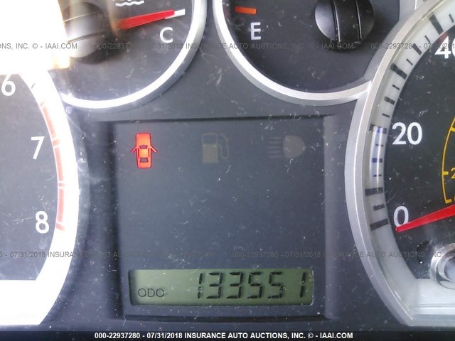 KL1TD56687B112349 - 2007 CHEVROLET AVEO LS RED photo 7