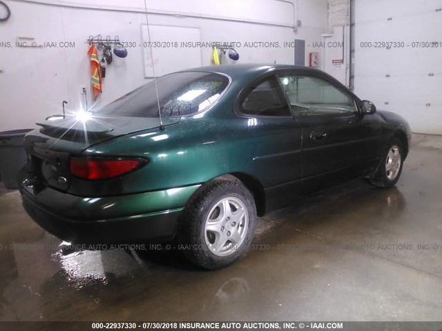 3FAKP1136XR173671 - 1999 FORD ESCORT ZX2/COOL/HOT GREEN photo 4