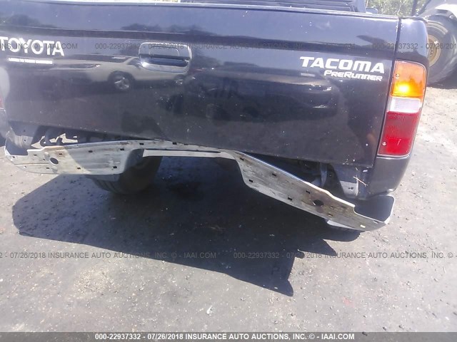 4TASM92N6XZ514978 - 1999 TOYOTA TACOMA XTRACAB PRERUNNER შავი ფოტო 6
