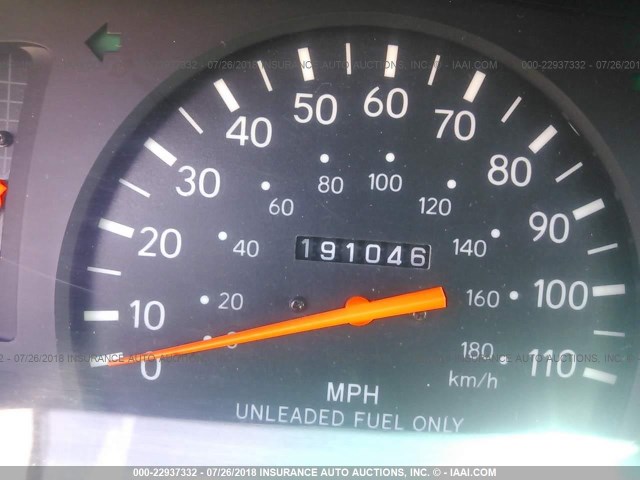 4TASM92N6XZ514978 - 1999 TOYOTA TACOMA XTRACAB PRERUNNER შავი ფოტო 7