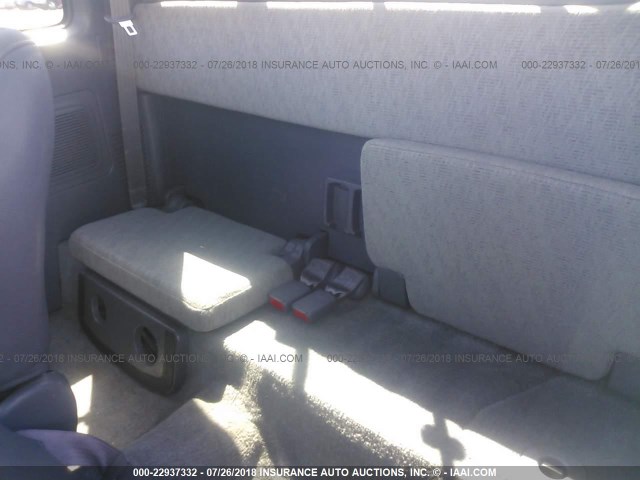 4TASM92N6XZ514978 - 1999 TOYOTA TACOMA XTRACAB PRERUNNER შავი ფოტო 8