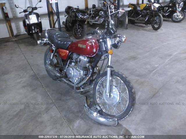 JYA4R5009BA004206 - 1981 YAMAHA XS400 RED photo 1