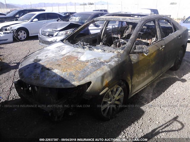 4T1BF1FK4CU018418 - 2012 TOYOTA CAMRY SE/LE/XLE შავი ფოტო 2