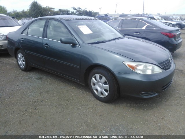 4T1BE30K32U510718 - 2002 TOYOTA CAMRY LE/XLE/SE 绿色 照片 1